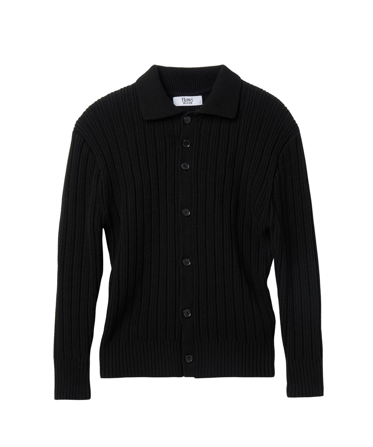 플로즈룸(FLAWSROOM) 3Button Ribbed Cardigan