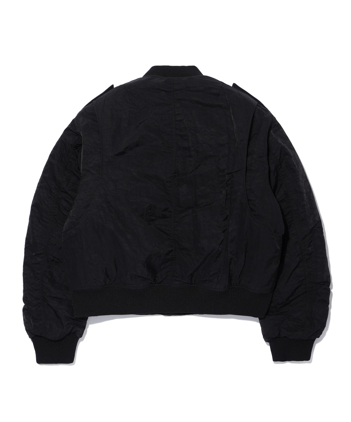 이에이(IEY) MAC MULTI BOMBER JACKET Black
