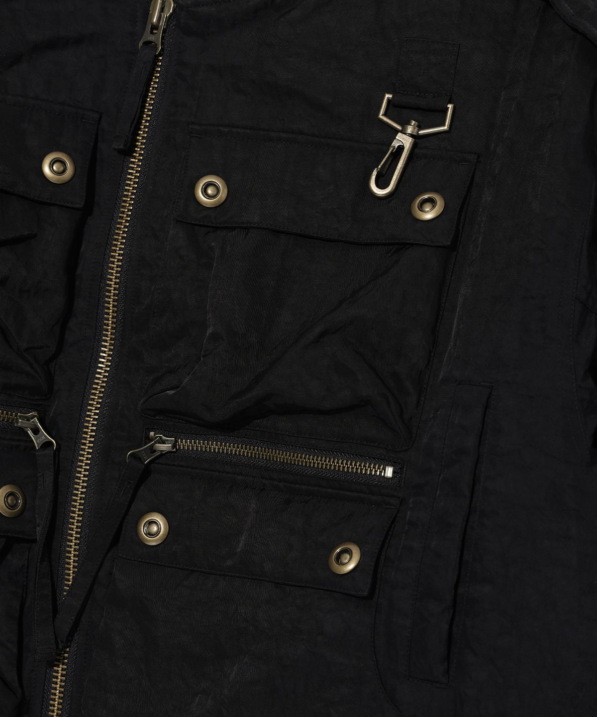 이에이(IEY) MAC MULTI BOMBER JACKET Black