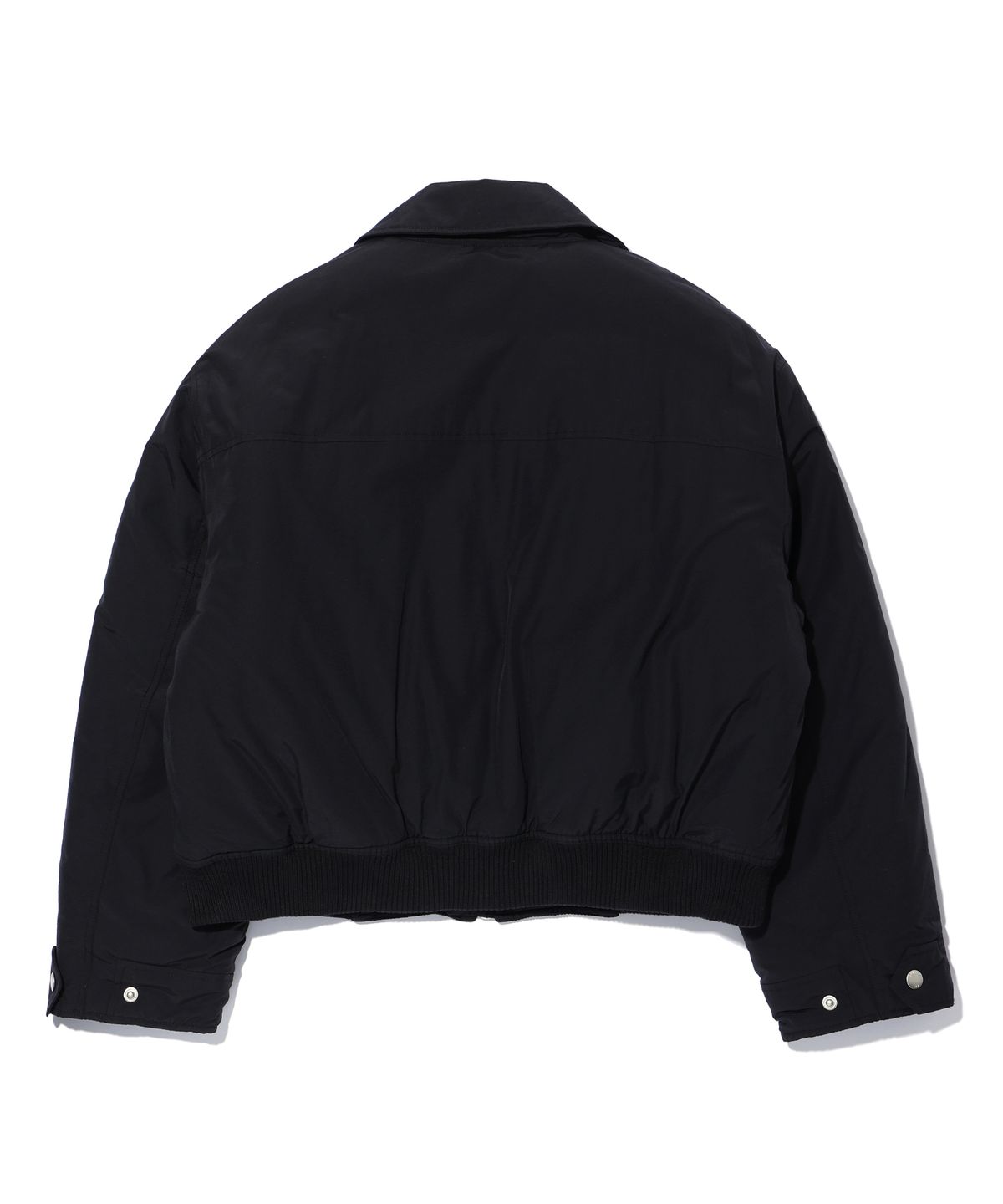 이에이(IEY) PANEL PADDED JUMPER Black