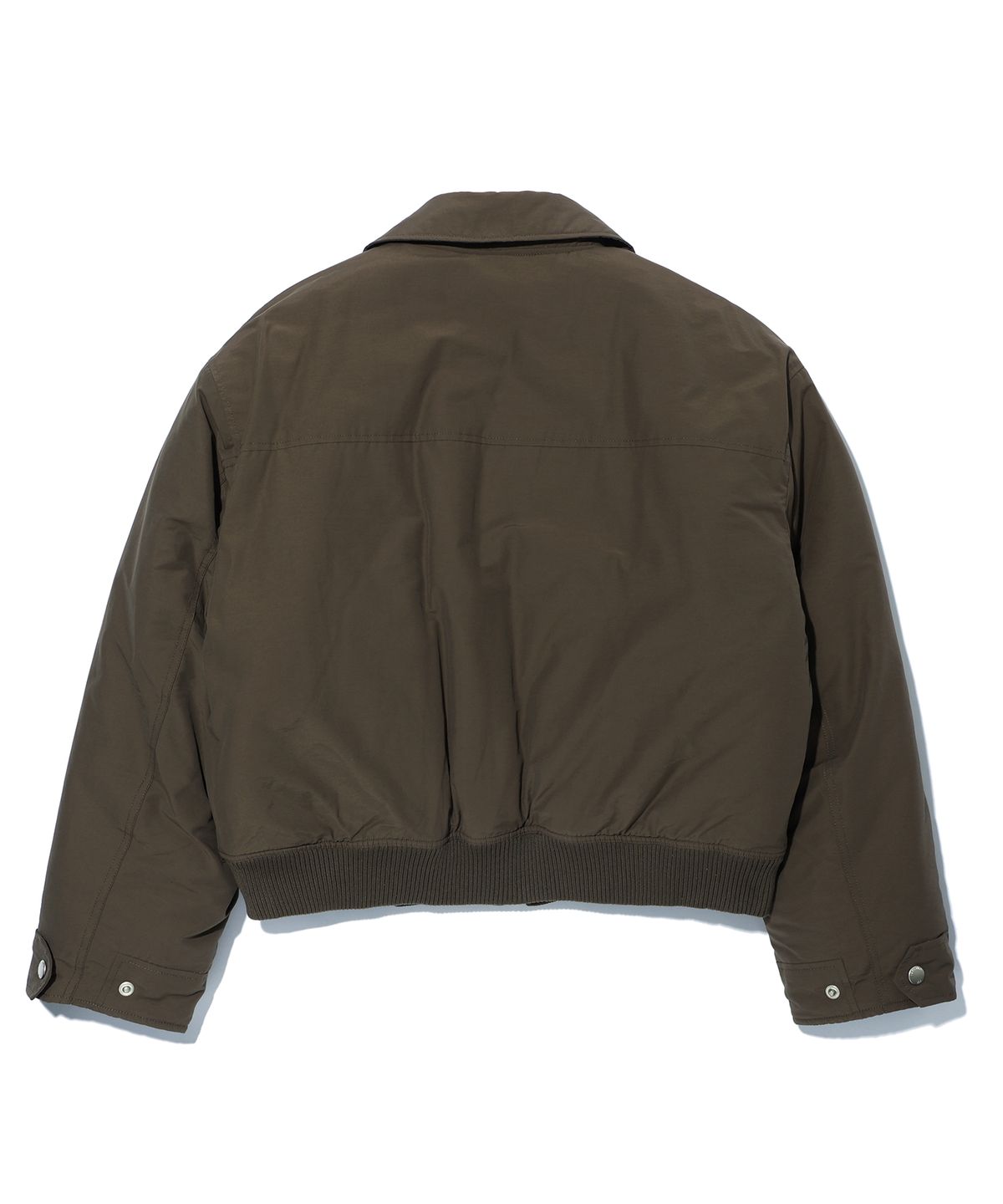 이에이(IEY) PANEL PADDED JUMPER Brown