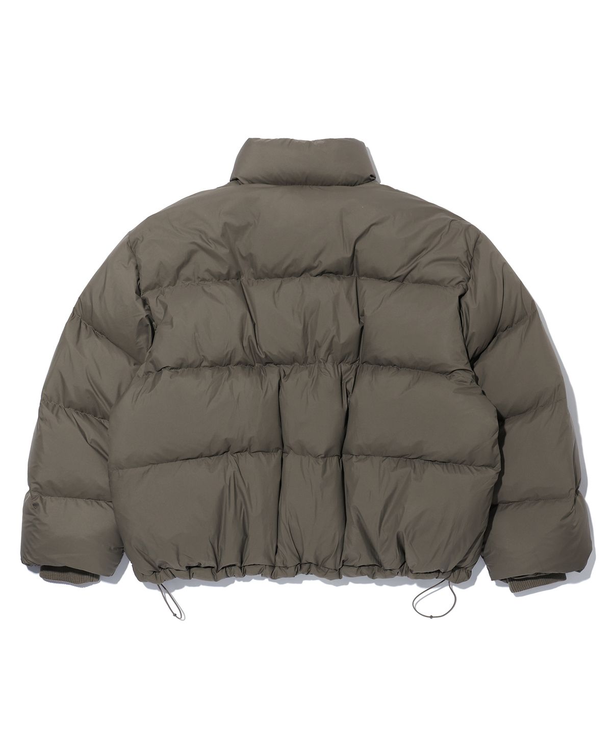 이에이(IEY) DOUBLE ZIP-UP DOWN JACKET Beige
