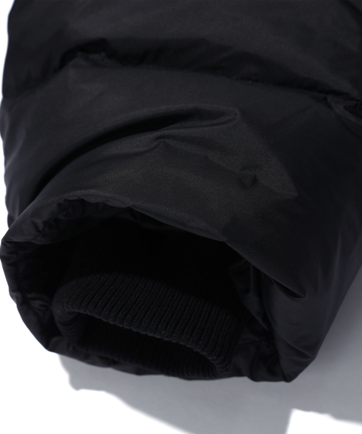 이에이(IEY) DOUBLE ZIP-UP DOWN JACKET Black