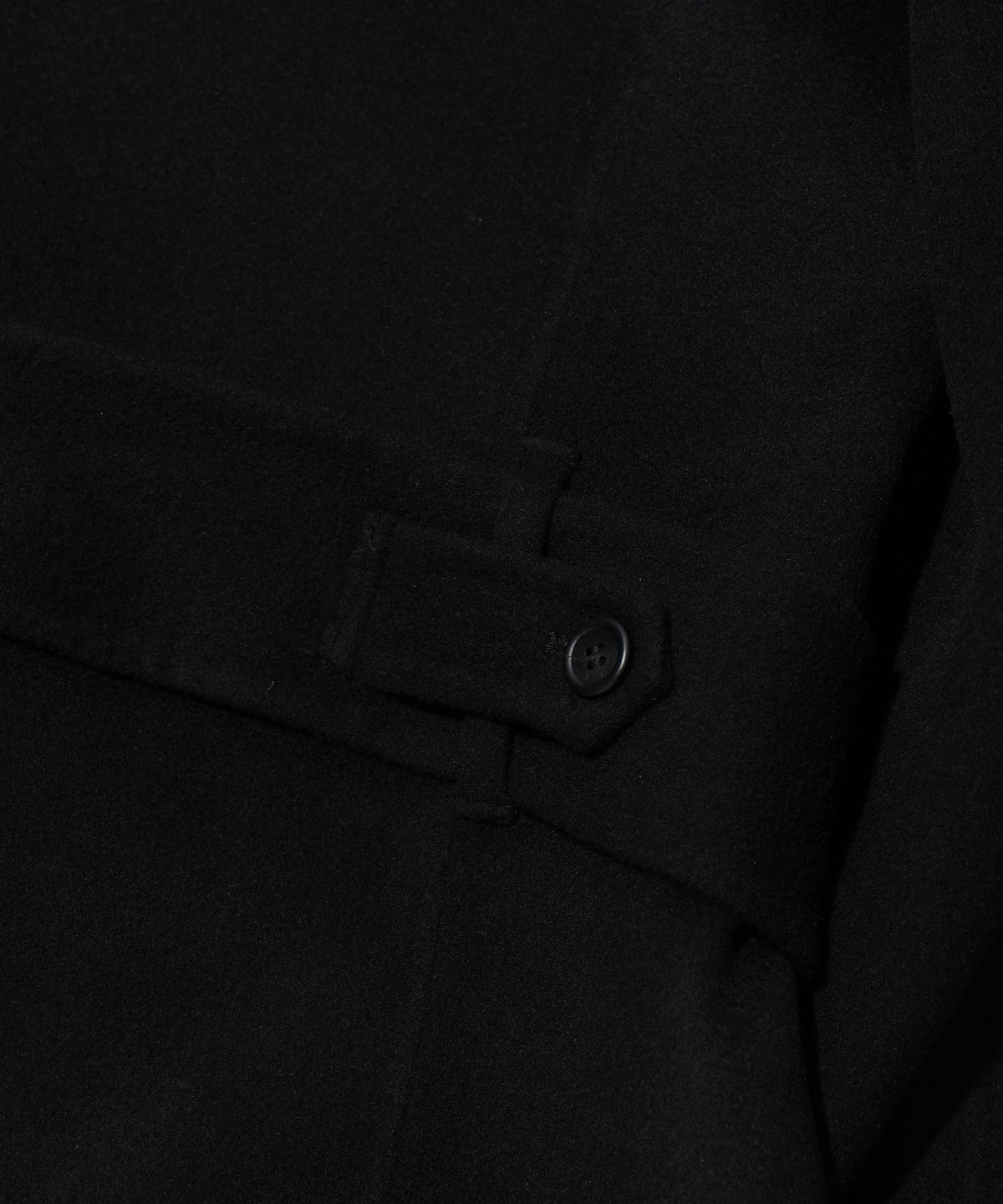 이에이(IEY) HANDMADE DOUBLE COAT Black