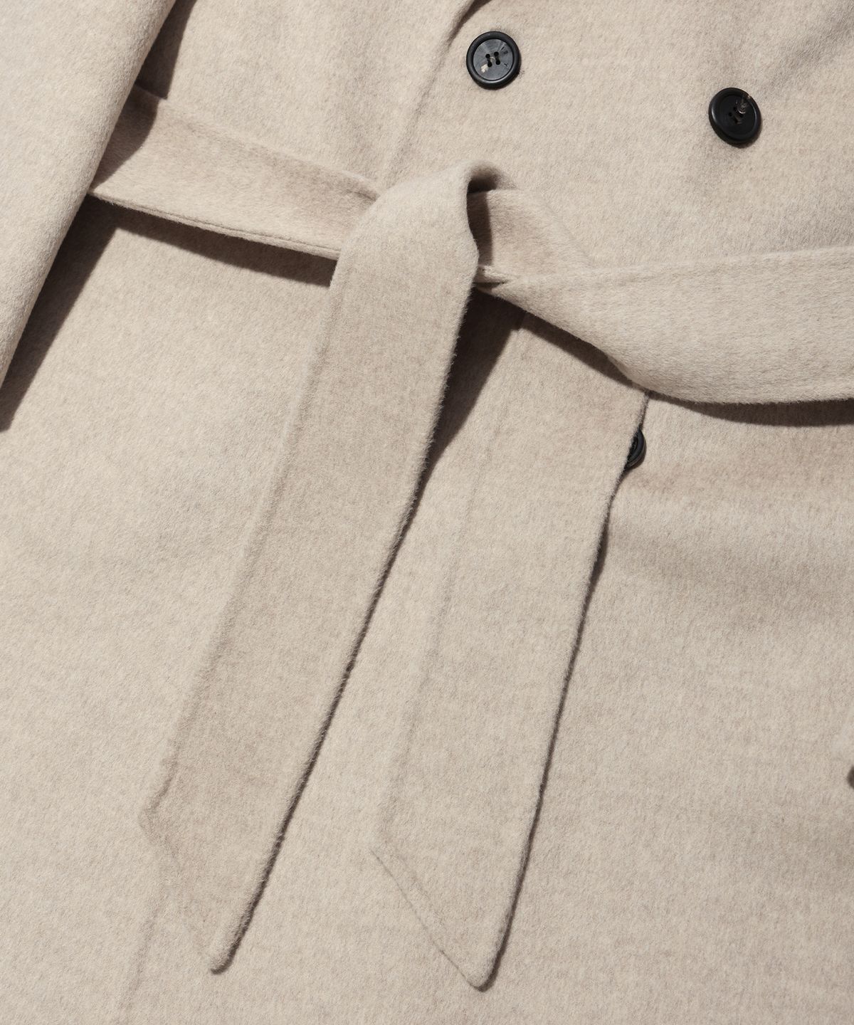 이에이(IEY) HANDMADE DOUBLE COAT Beige