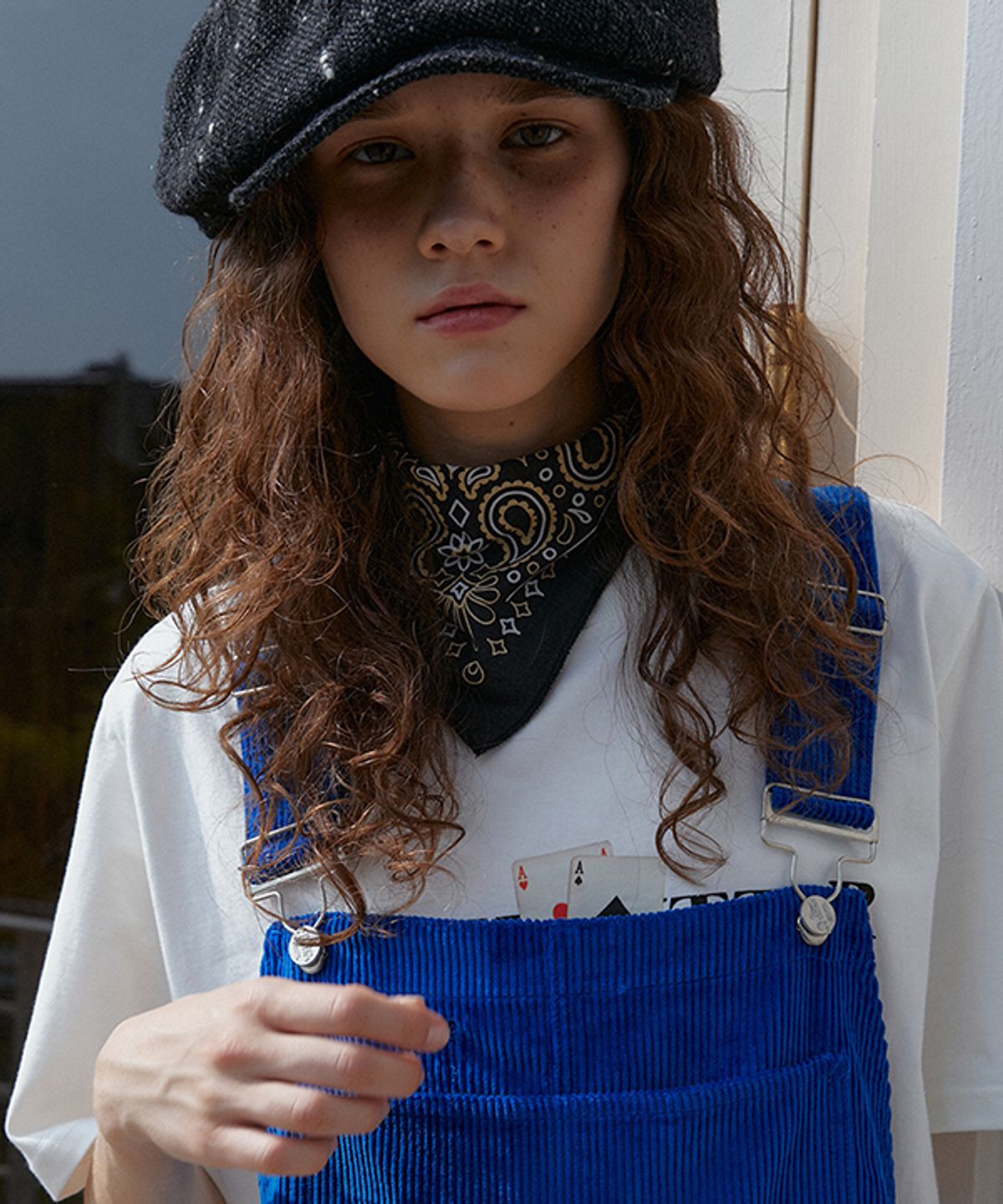 그린버터(GREENBUTTER) Butter Wing Bandana (Black)