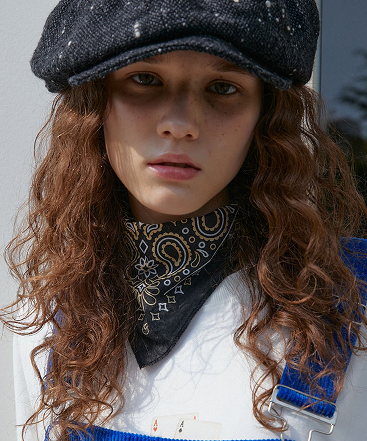 그린버터(GREENBUTTER) Butter Wing Bandana (Black)
