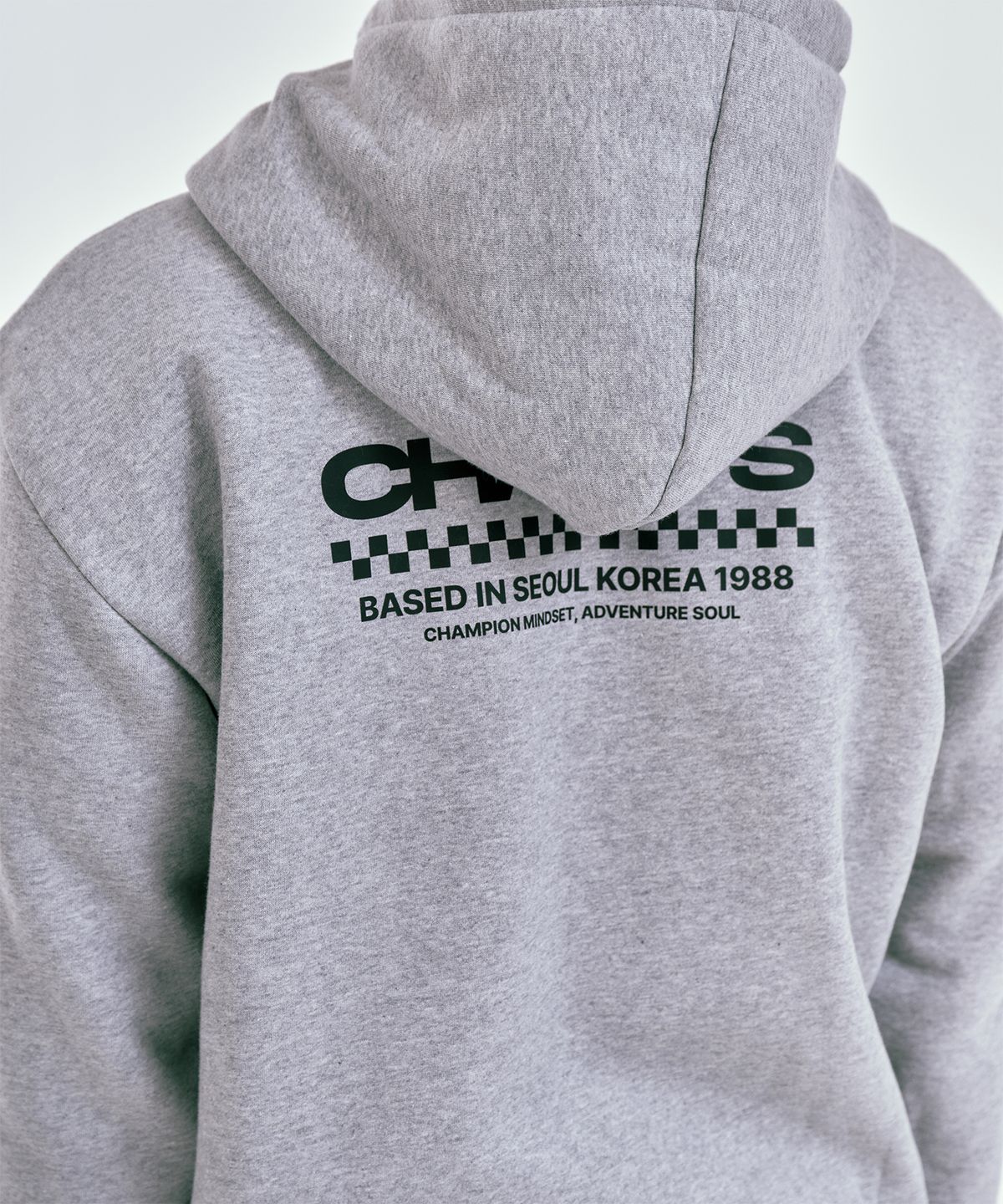 본챔스(BORN CHAMPS) CHAMPS 후디 집업 B24FT09GY