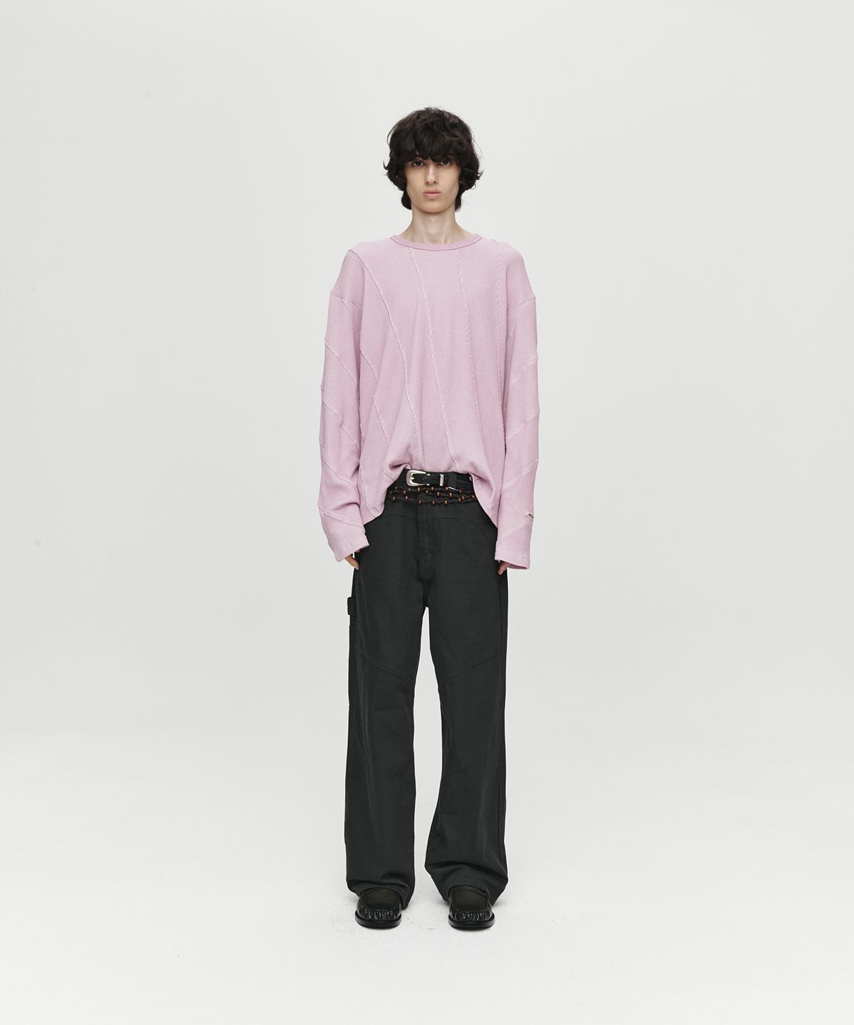 호이테(HEUTE) HET CURVE WIDE DENIM (GREY)