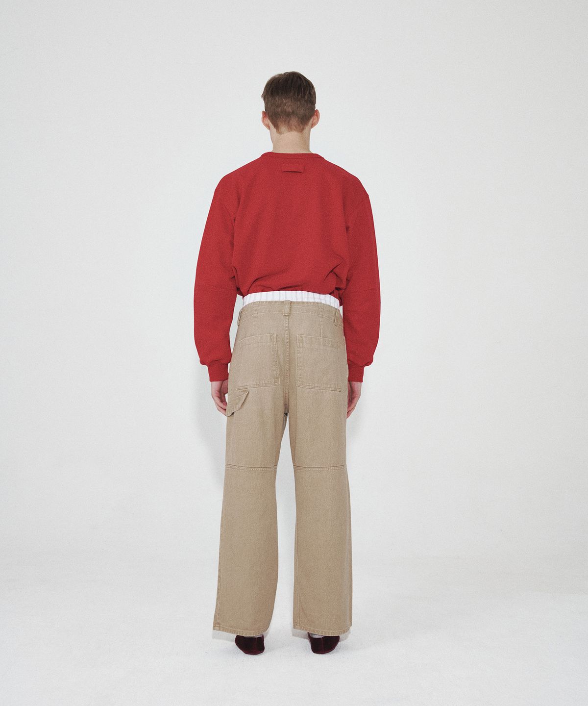 호이테(HEUTE) HET PATCH WORK PANTS (BEIGE)