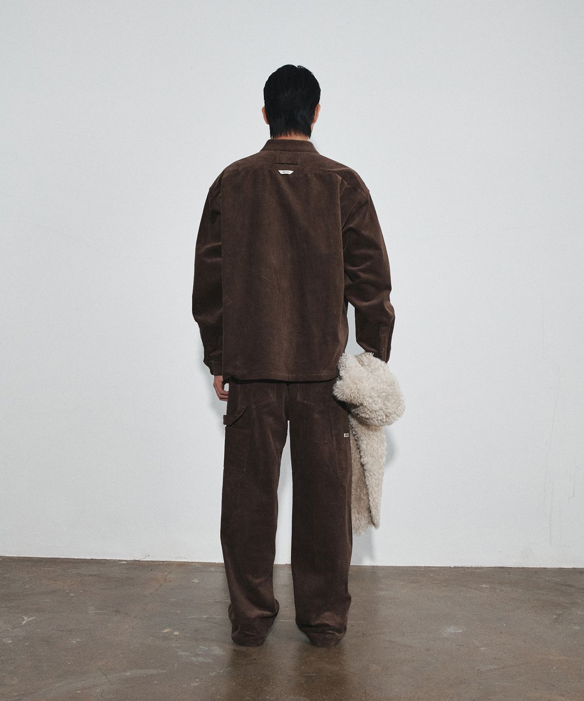 호이테(HEUTE) RISE CORDUROY WORK PANTS (BROWN)