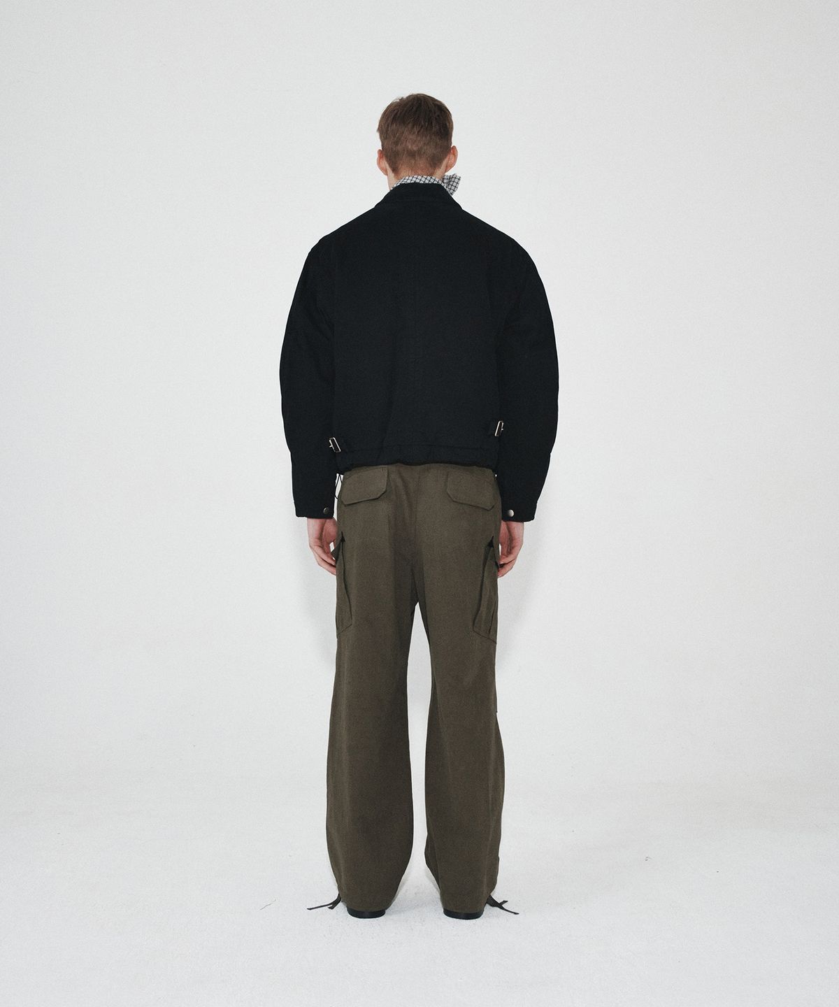 호이테(HEUTE) HET PADDED WORK JACKET (BLACK)