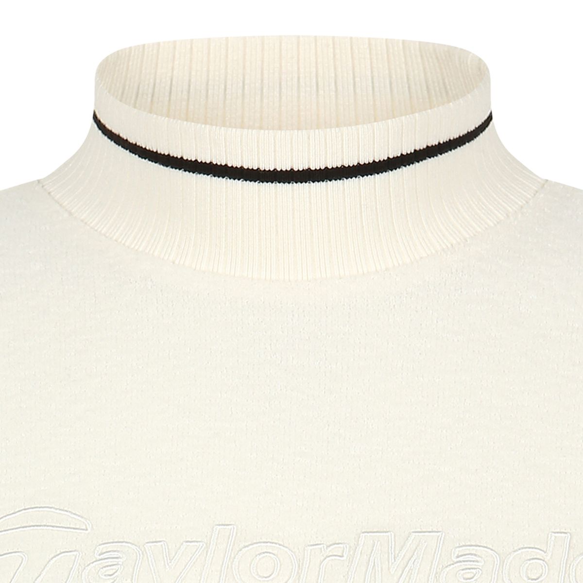 테일러메이드 어패럴(TAYLORMADE APPAREL) 여성 우븐 소매 부클 하이넥 티셔츠 TTN-81HG42-101
