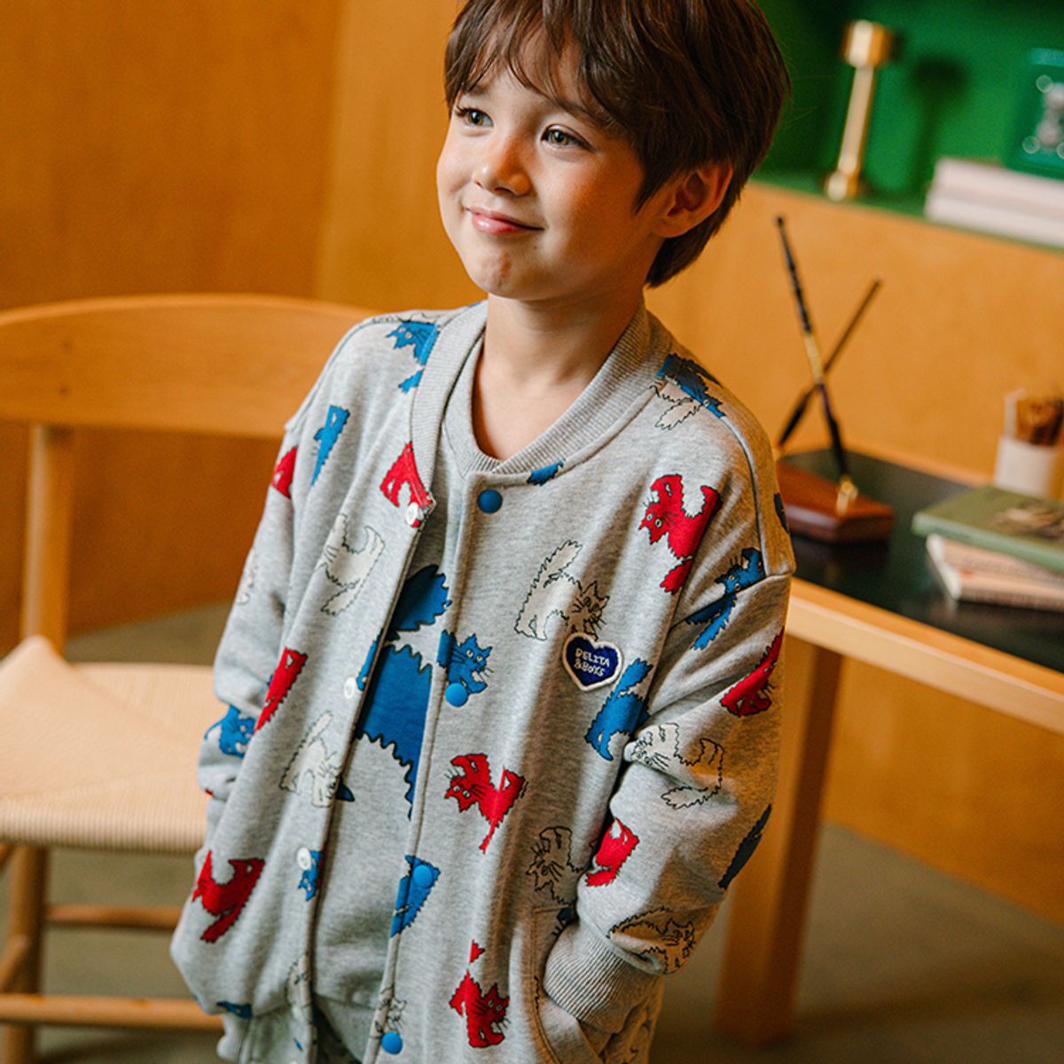 벨리타앤보이즈(BELITANBOYS) 캣올오버 범버자켓 BK4HTJ21MG