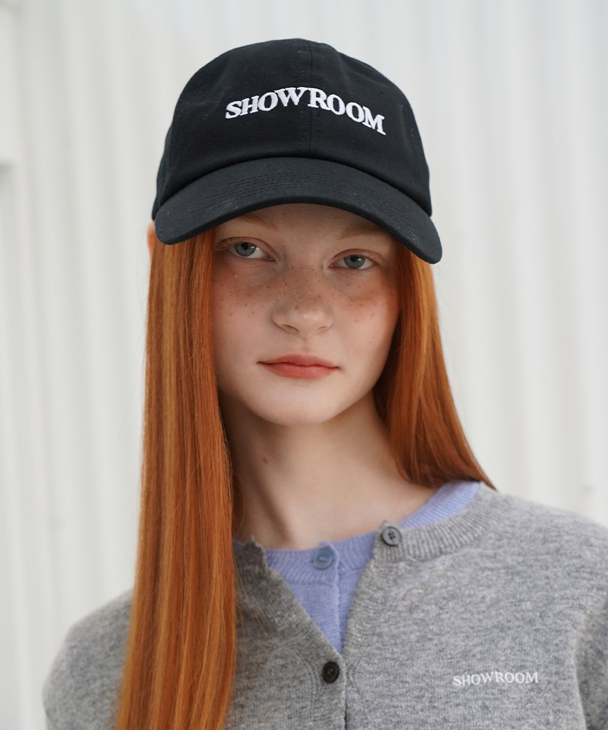 320쇼룸(320SHOWROOM) 320Showroom Signature Cap Black