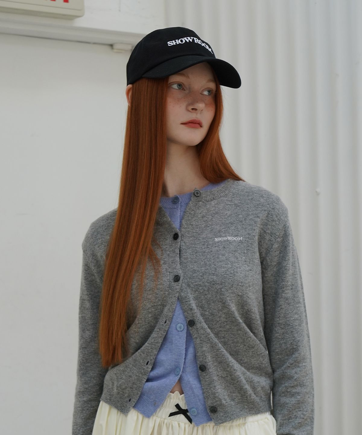 320쇼룸(320SHOWROOM) 320Showroom Signature Cap Black