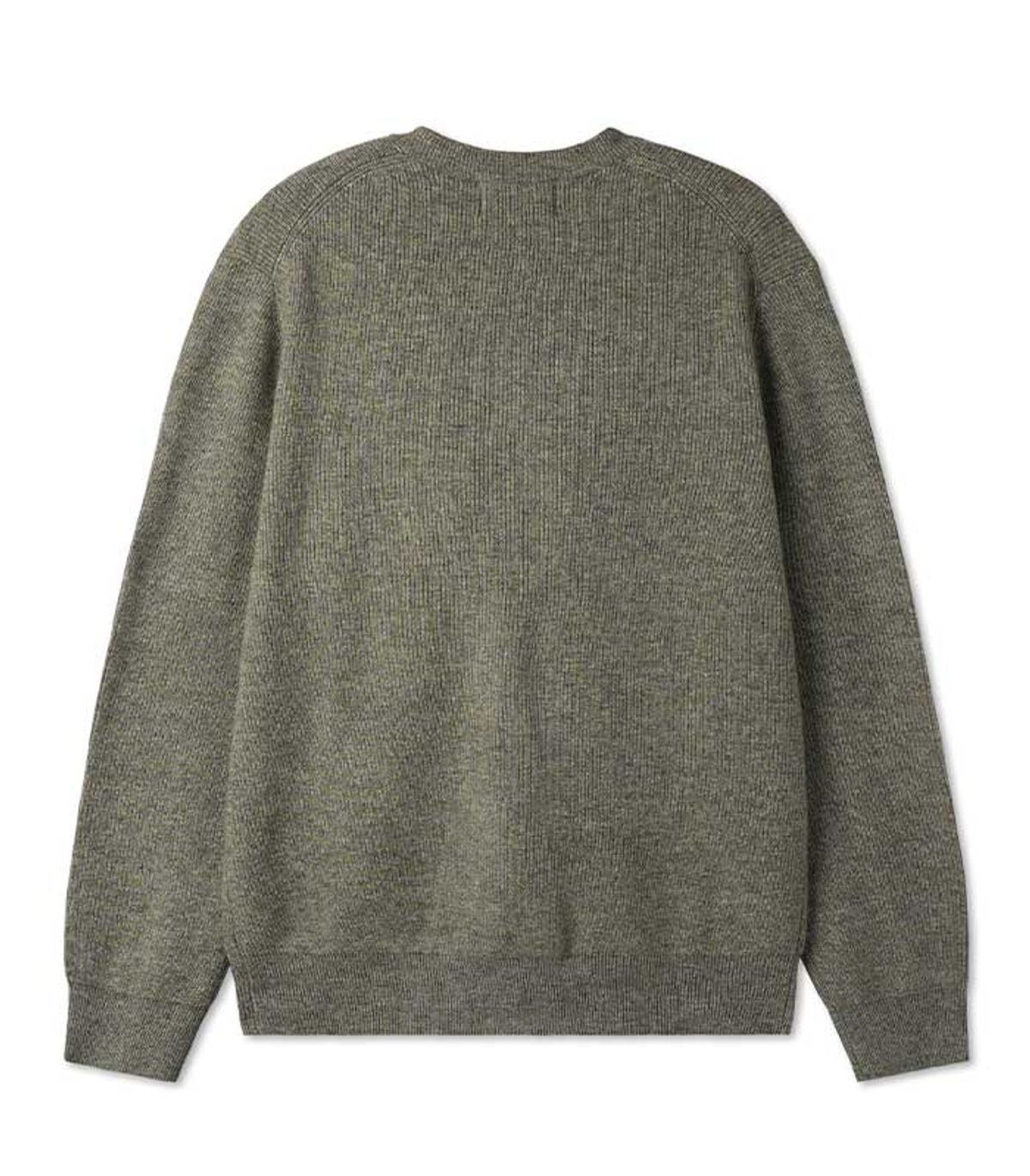 블랙브라운(BLACKBROWN) 울 블렌드 스웨터 [KHAKI]