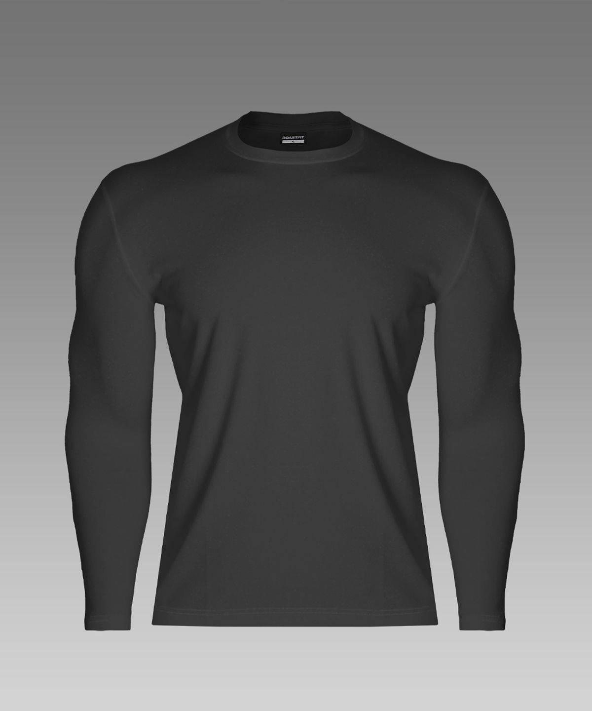 보스트핏(BOASTFIT) 머슬핏 코튼모달 긴팔 티셔츠 2COLOR
