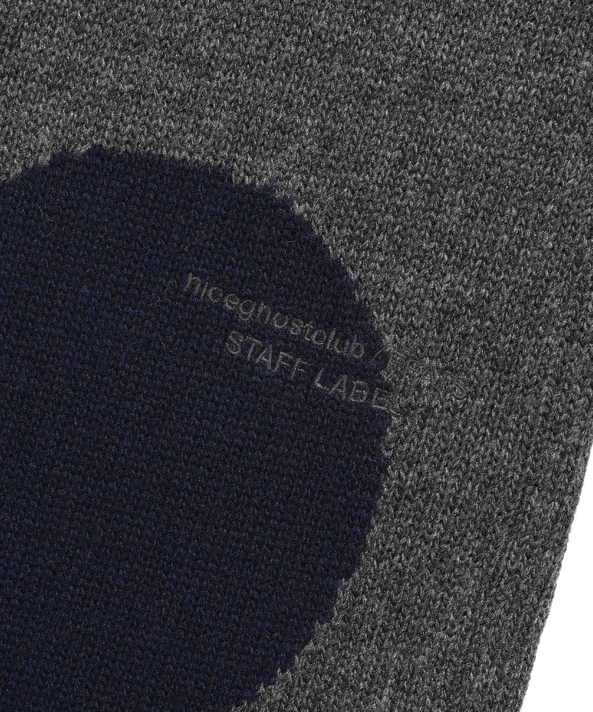 나이스고스트클럽(NICEGHOSTCLUB) FFATS DOT L/S KNIT_CHARCOAL(NG2EFUK610A)