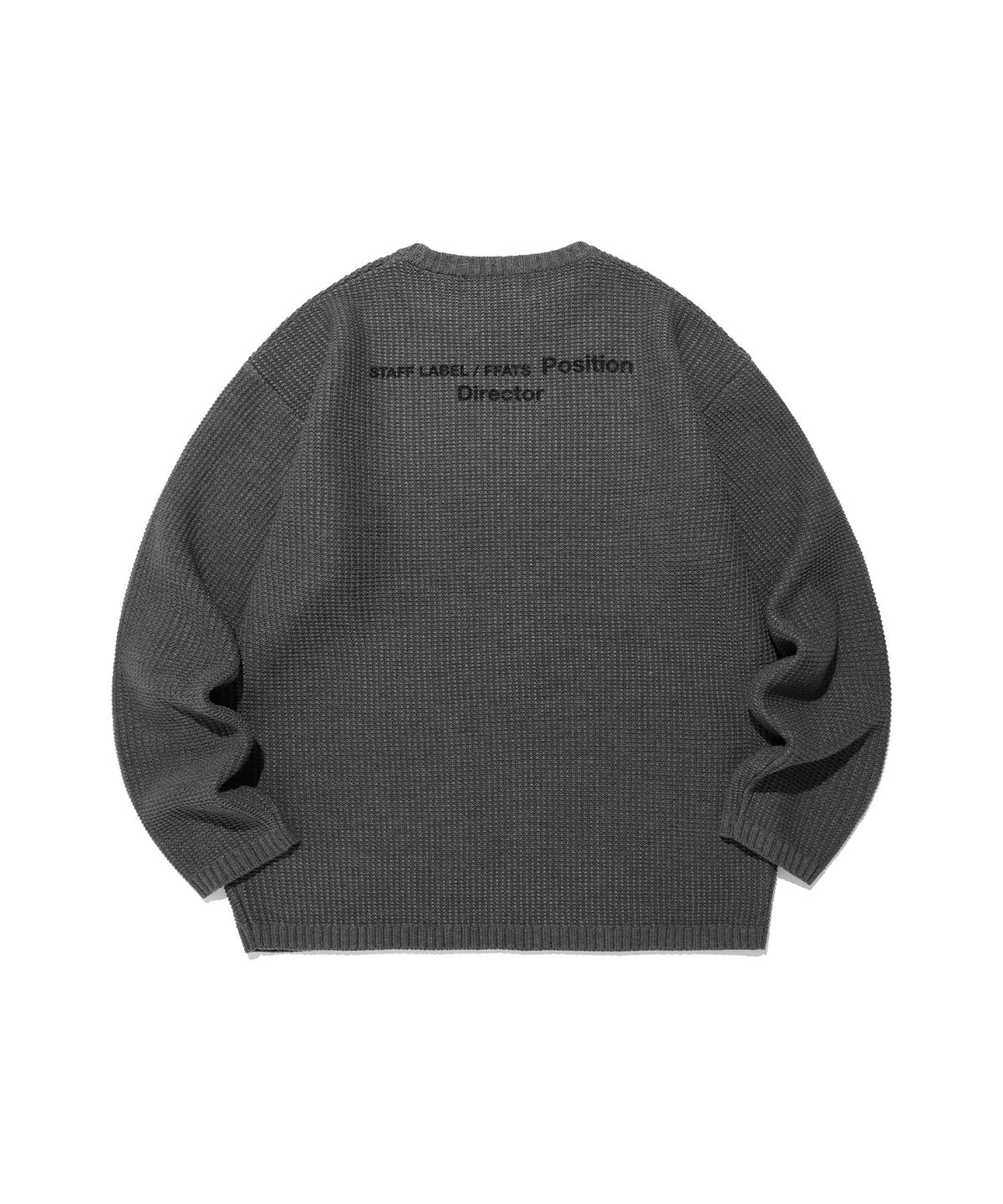 나이스고스트클럽(NICEGHOSTCLUB) FFATS POSITION KNIT_GREY(NG2EFUK611A)