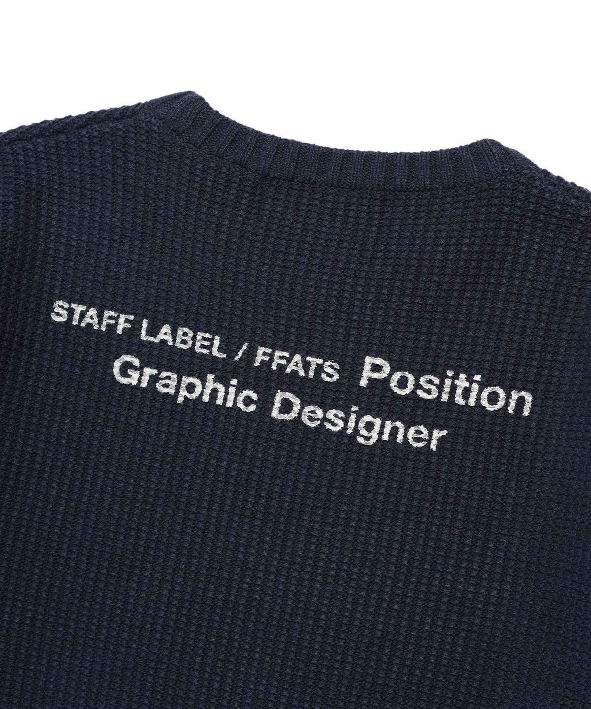 나이스고스트클럽(NICEGHOSTCLUB) FFATS POSITION KNIT_NAVY(NG2EFUK611A)