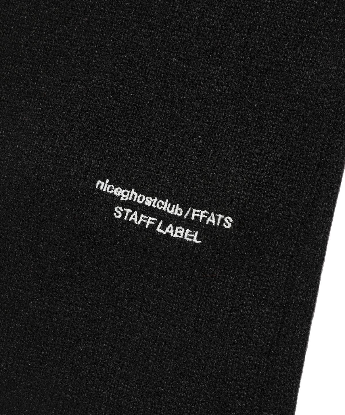 나이스고스트클럽(NICEGHOSTCLUB) FFATS FRILL CARDIGAN_BLACK(NG2EFUK683A)