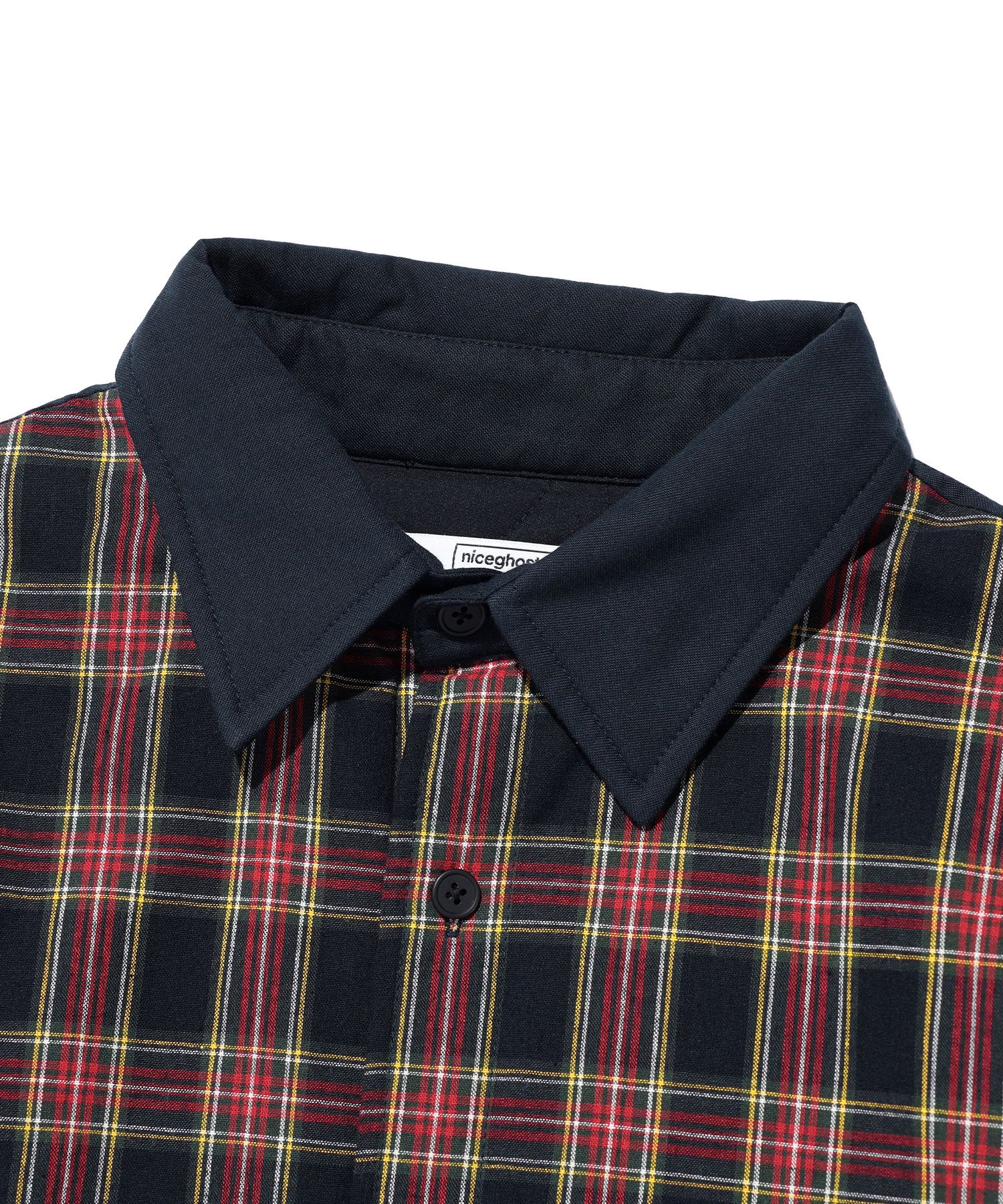 アウターその他 [NICEGHOSTCLUB]FFATS CHECK SHIRTS JACKET_NAVY(NG2EFUJ202A) MUSINSA | NICE GHOST CLUB FFATS CHECK SHIRTS JACKET_NAVY