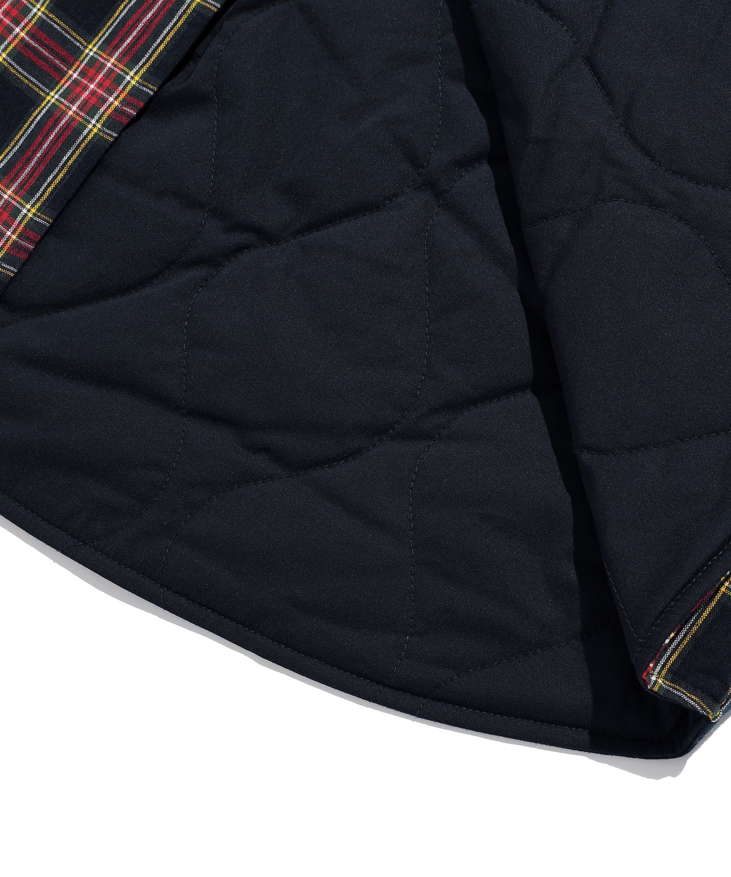 MUSINSA | NICE GHOST CLUB FFATS CHECK SHIRTS JACKET_NAVY