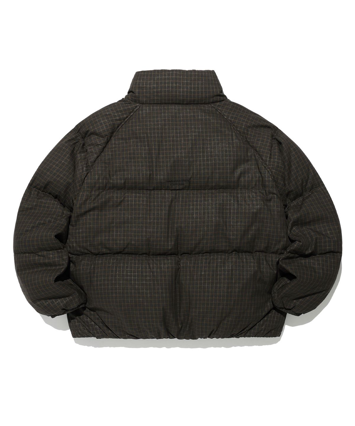 나이스고스트클럽(NICEGHOSTCLUB) FFATS CHECK DOWN PUFFER_BROWN(NG2EWUB901A)