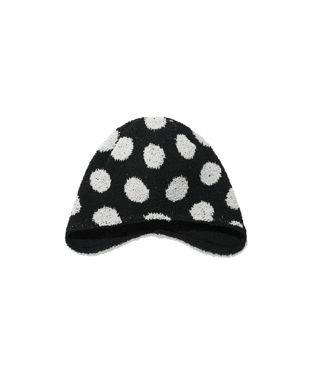 나이스고스트클럽(NICEGHOSTCLUB) FFATS DOT EARCAP BEANIE_BLACK(NG2EFUAB25A)