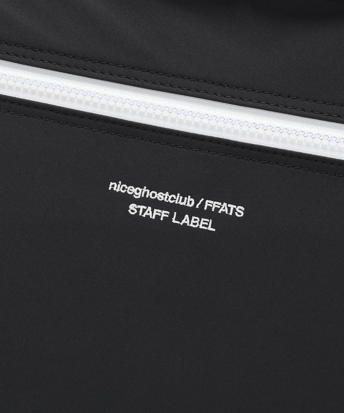 나이스고스트클럽(NICEGHOSTCLUB) FFATS GARMENT BAG_BLACK(NG2EFUAB42A)