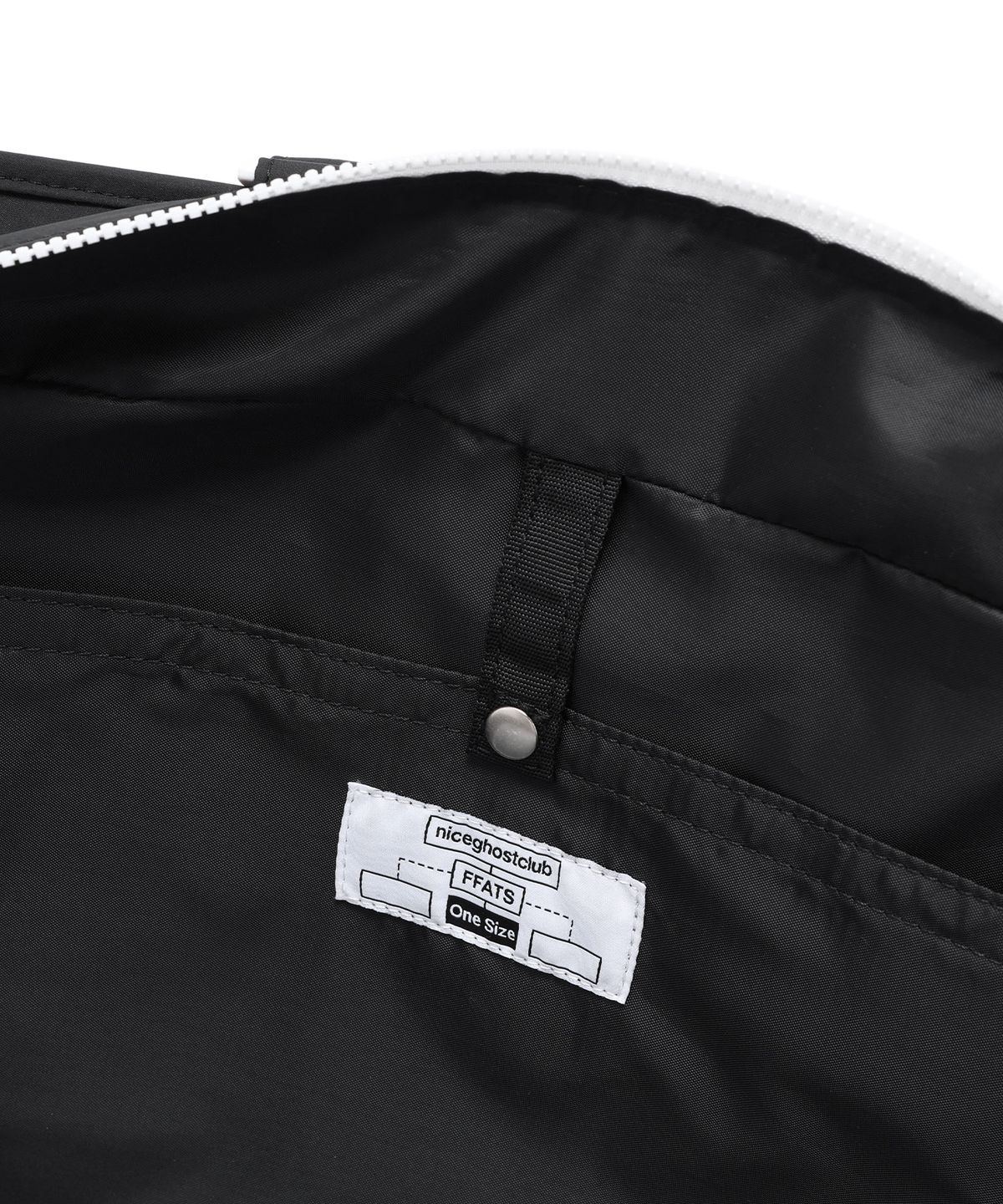 나이스고스트클럽(NICEGHOSTCLUB) FFATS GARMENT BAG_BLACK(NG2EFUAB42A)