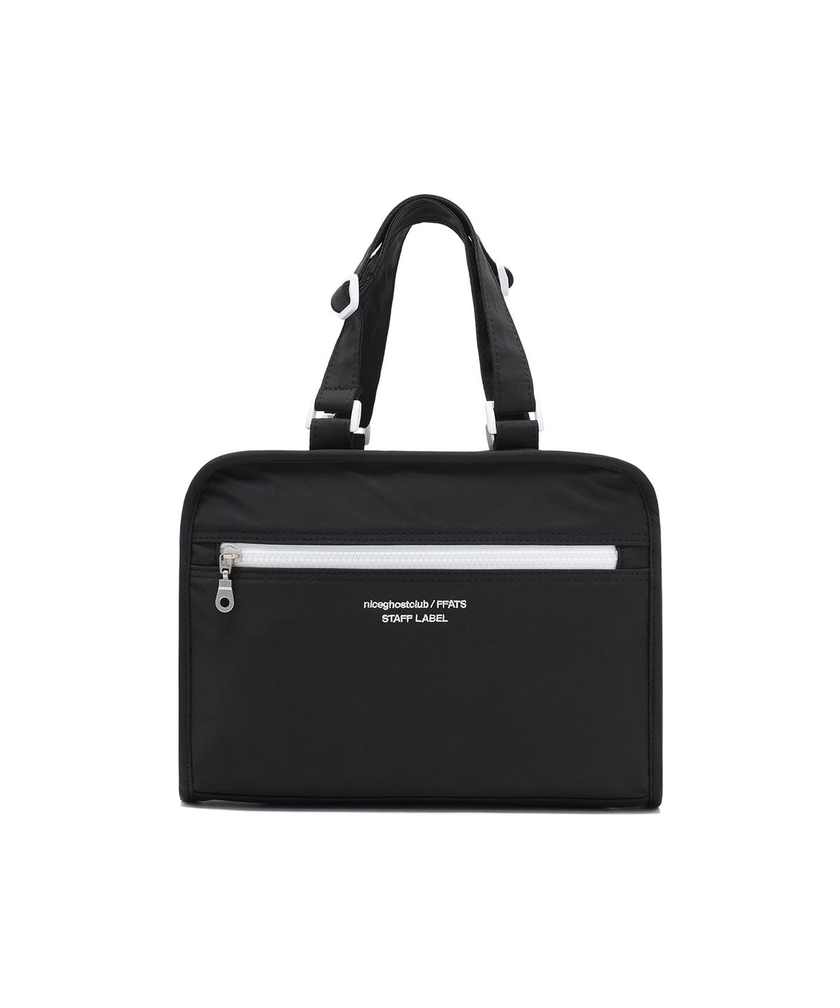나이스고스트클럽(NICEGHOSTCLUB) FFATS MINI GARMENT BAG_BLACK(NG2EFUAB45A)