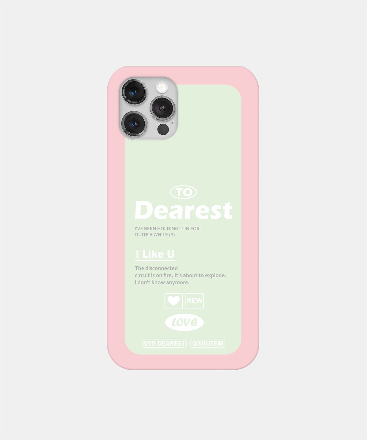 소유템(SOUTEM) Dearest Phone Case_Hard