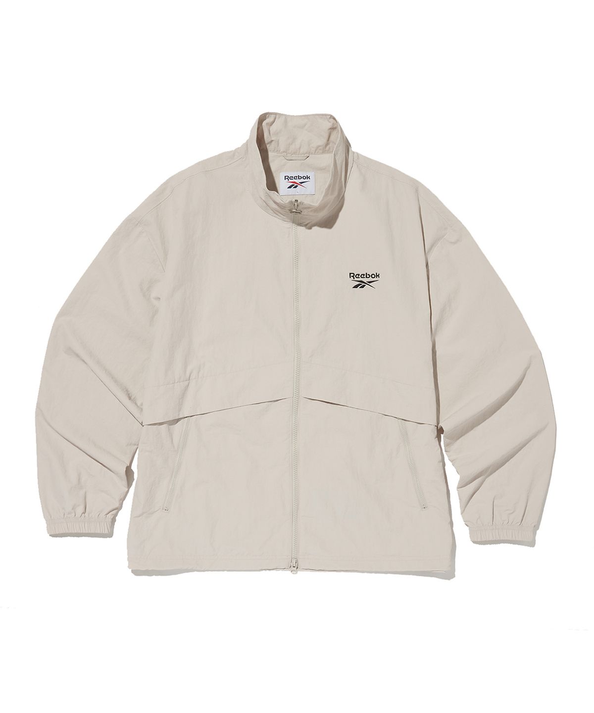 리복(REEBOK) 에센셜 윈드 브레이커 - 베이지