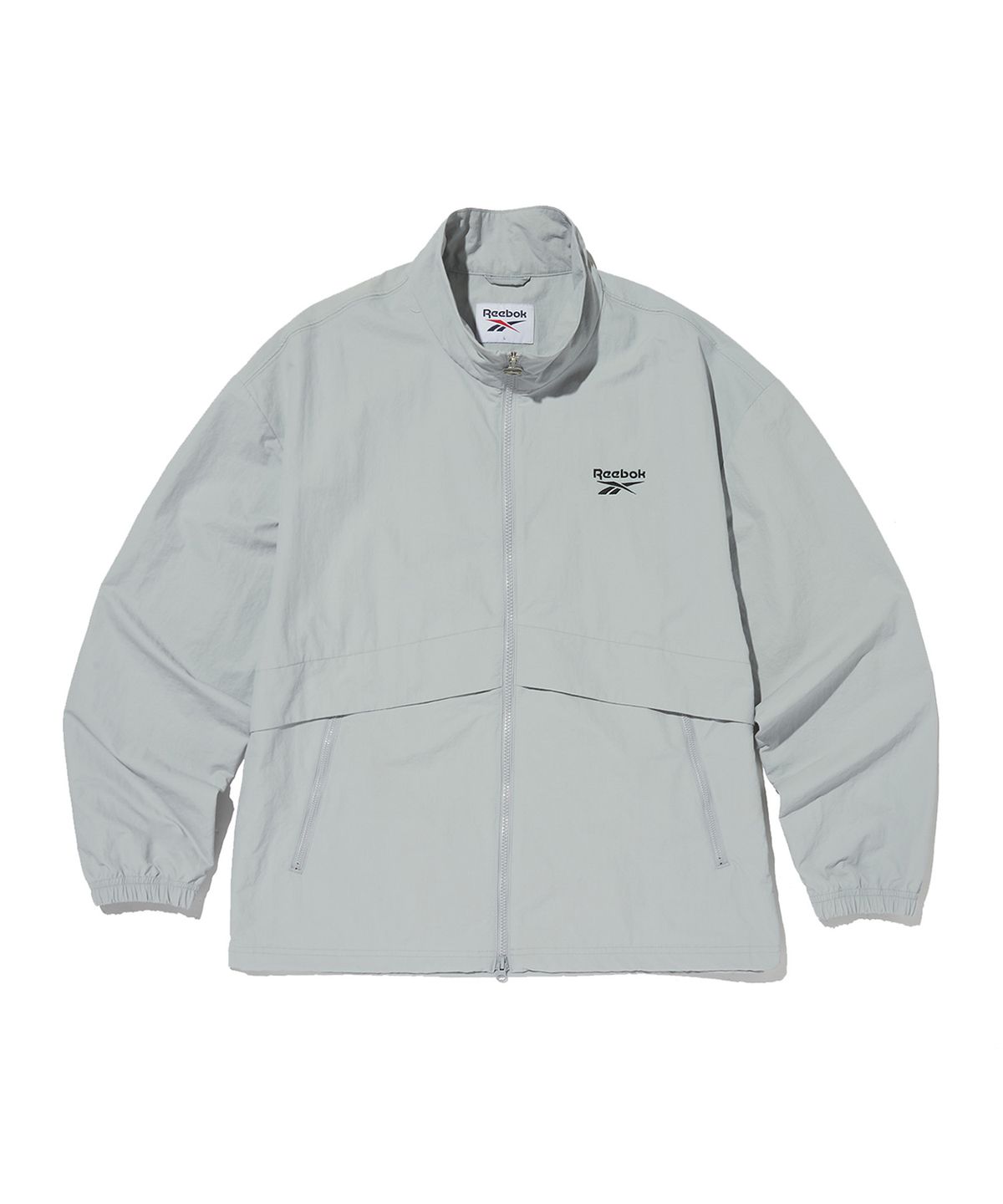 리복(REEBOK) 에센셜 윈드 브레이커 - 그레이