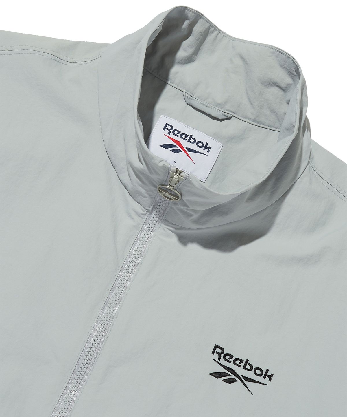 리복(REEBOK) 에센셜 윈드 브레이커 - 그레이