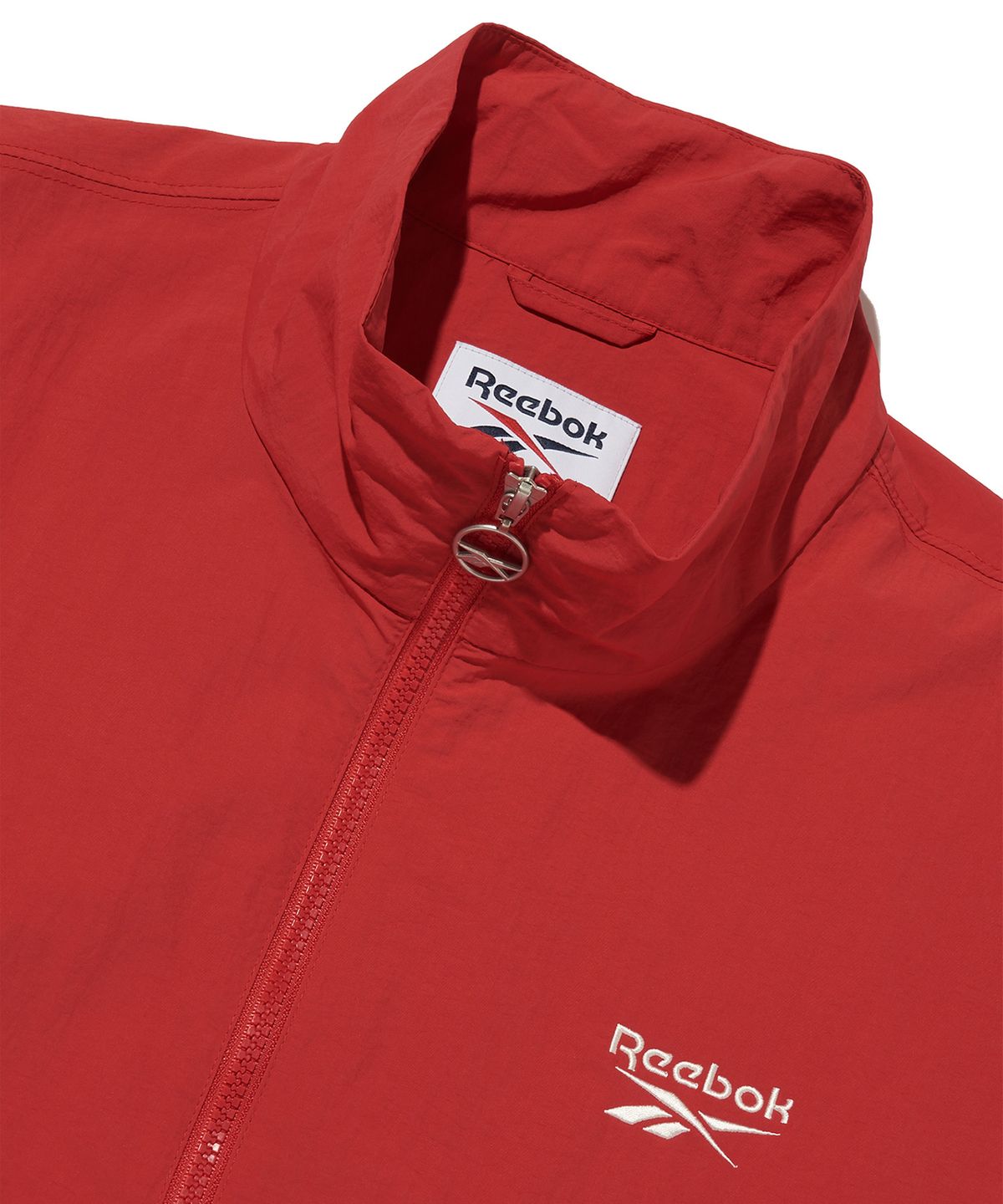 리복(REEBOK) 에센셜 윈드 브레이커 - 레드