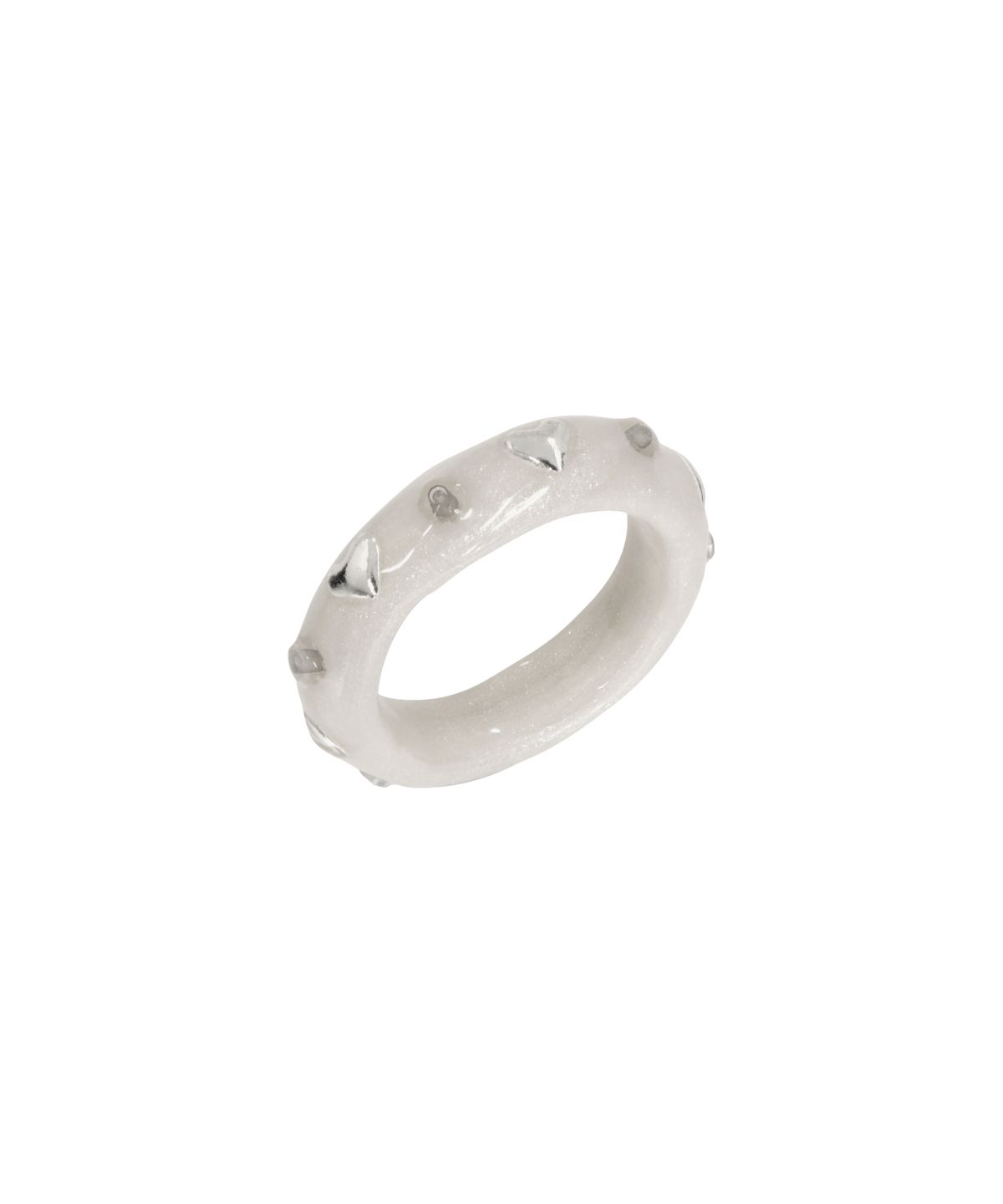 엔프프(NFF) heart surrounding ring-white