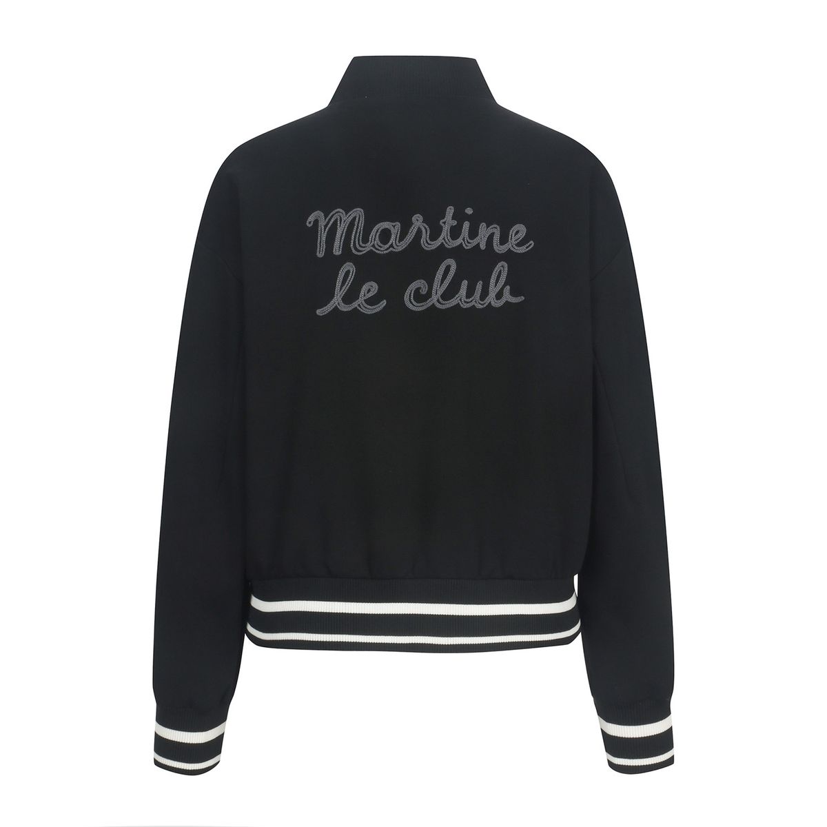 마틴골프(MARTINE GOLF) Stadium Jumper_BLACK