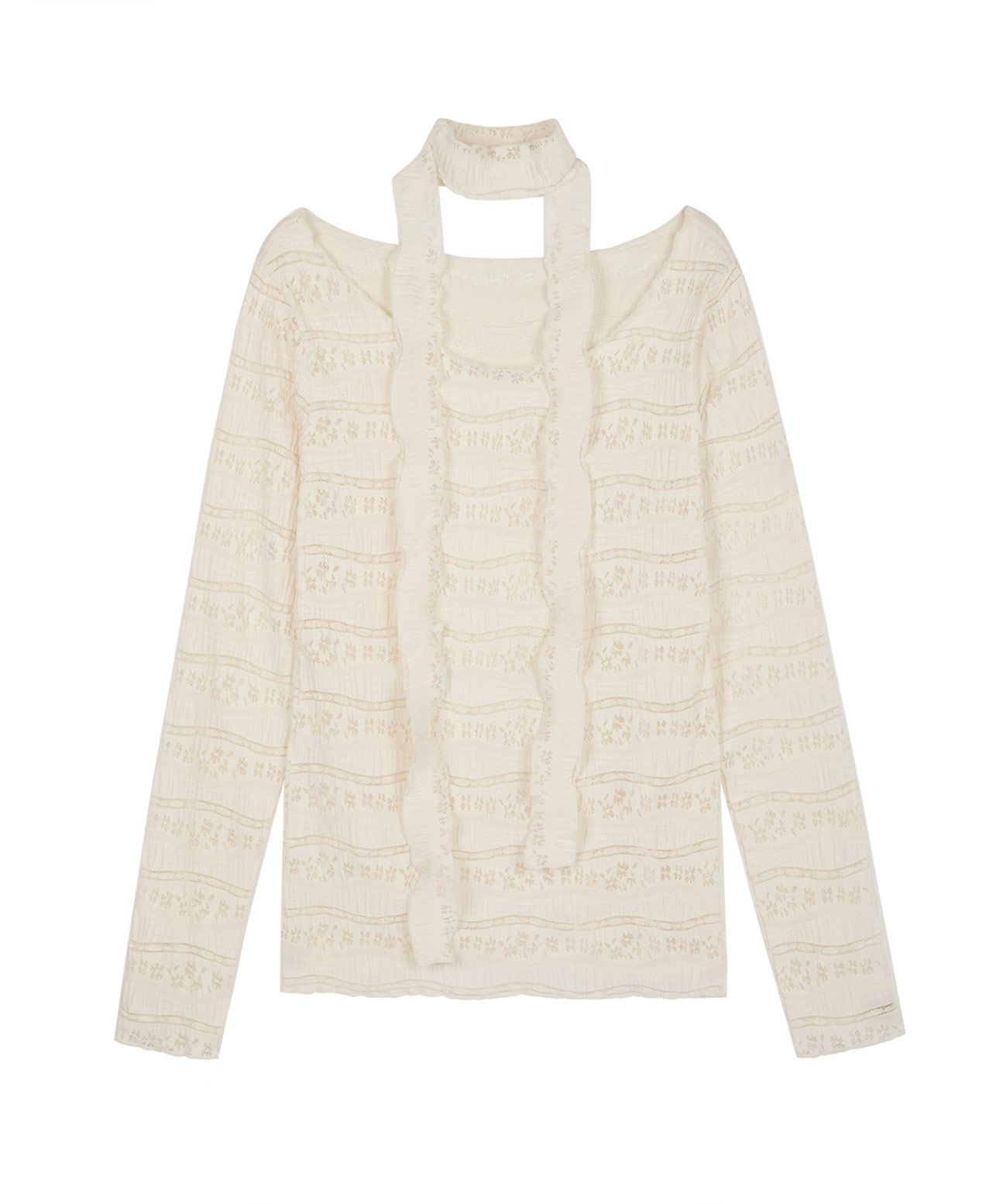 韓国商品/ROCKCAKE Pattern Punching Long sleeve MUSINSA | ROCKCAKE Pattern Punching Long sleeve - Black