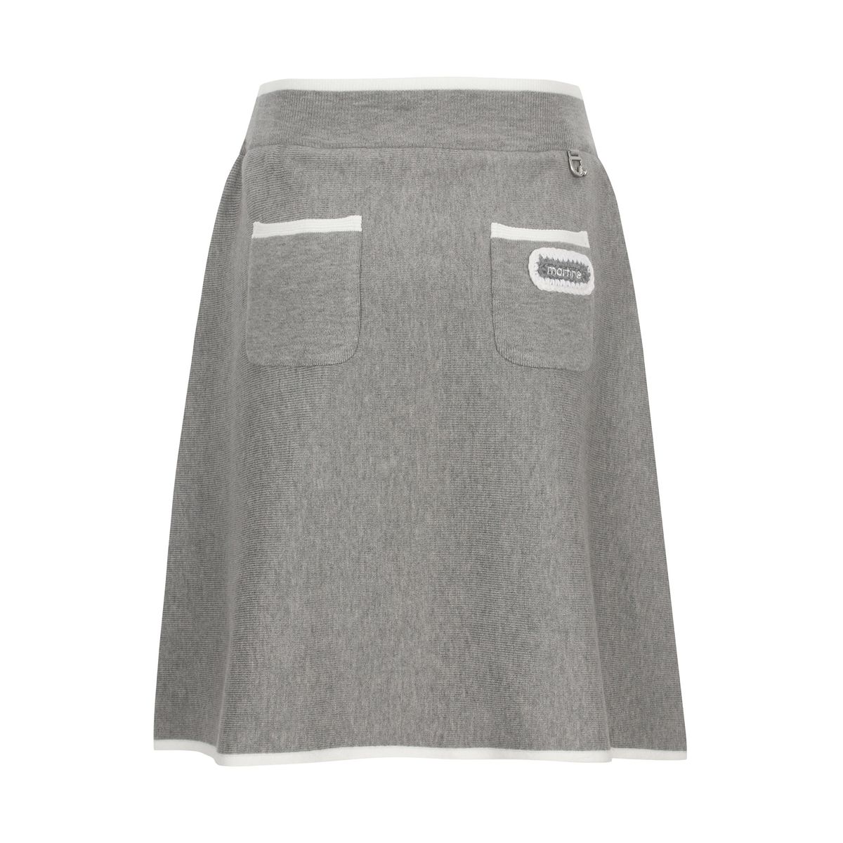 마틴골프(MARTINE GOLF) Knit Pleats Culottes_M/GRAY