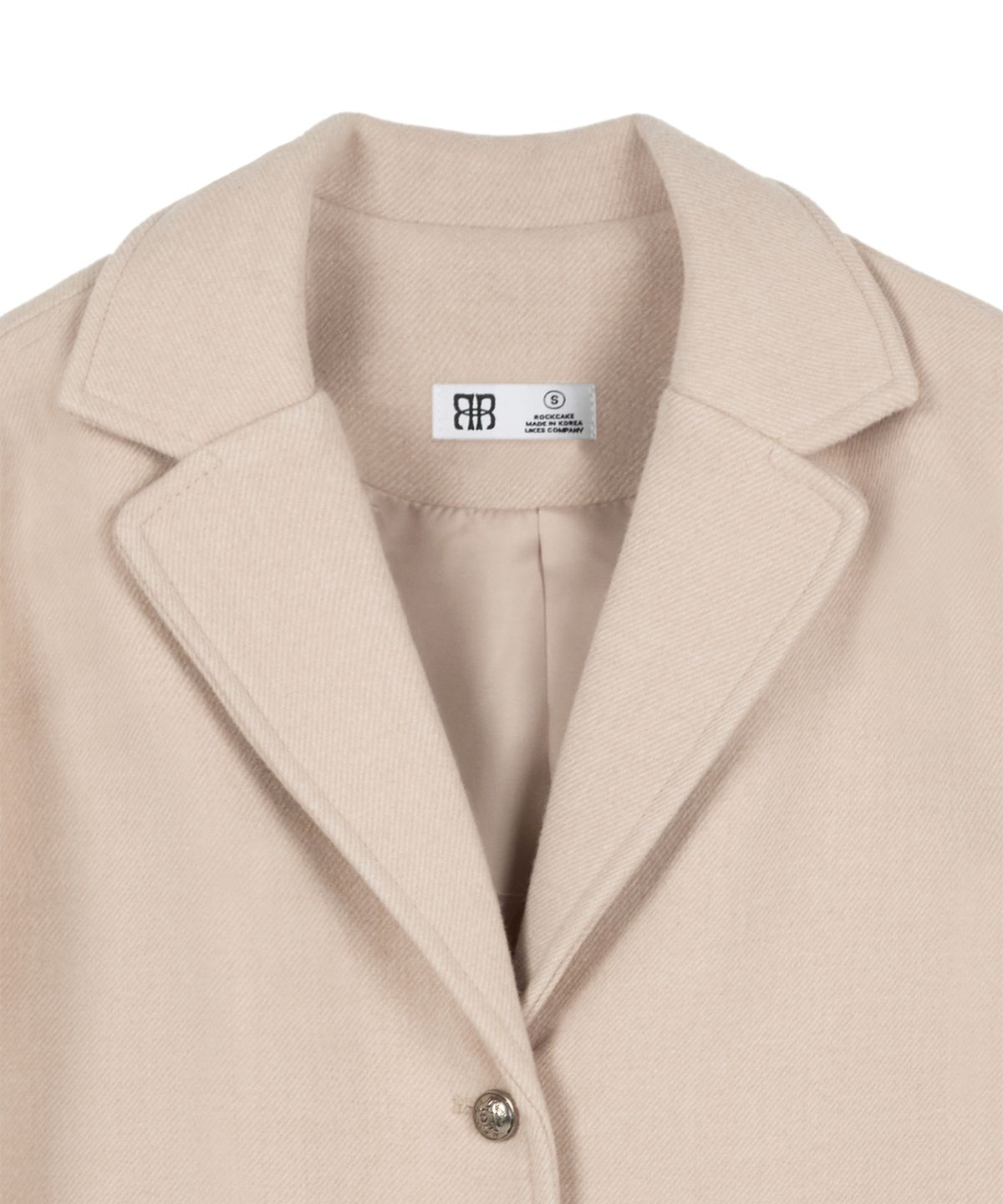 락케이크(ROCKCAKE) Ella Tweed Jacket - Light Beige