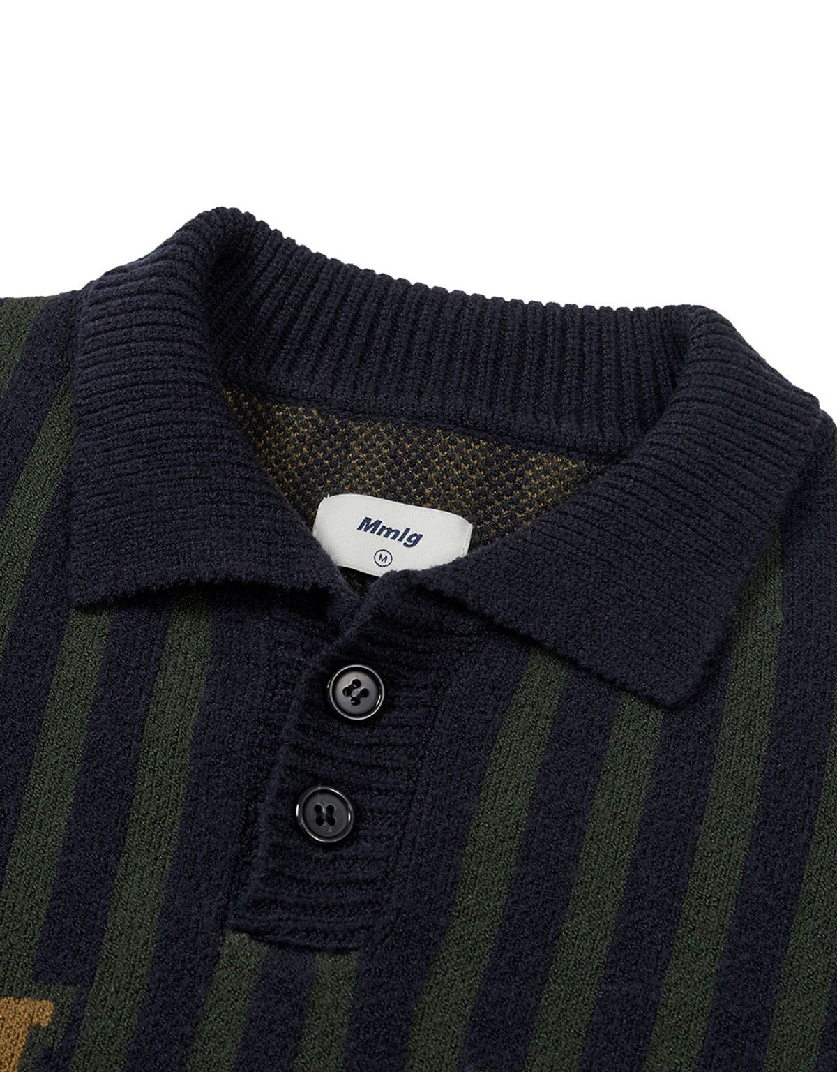 엠엠엘지(MMLG) [Mmlg] HOMETOWN CLUB KNIT (NAVY)