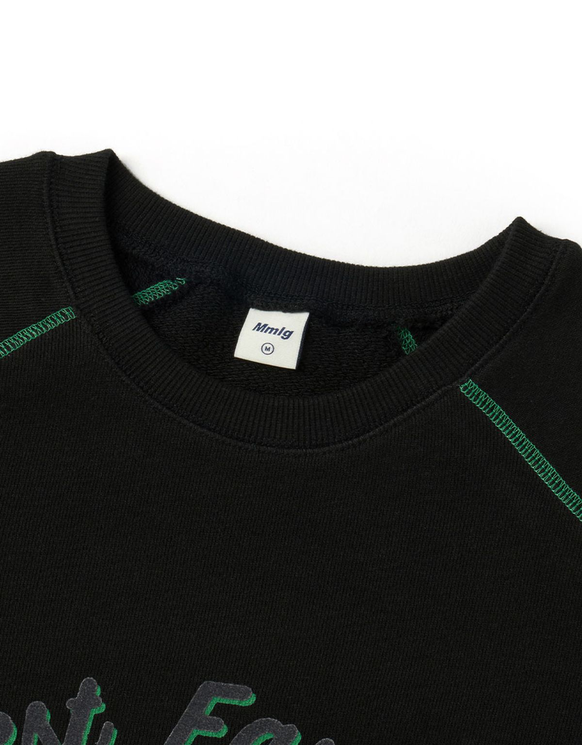 엠엠엘지(MMLG) [Mmlg] BEST STITCH SWEAT (EVERY BLACK)