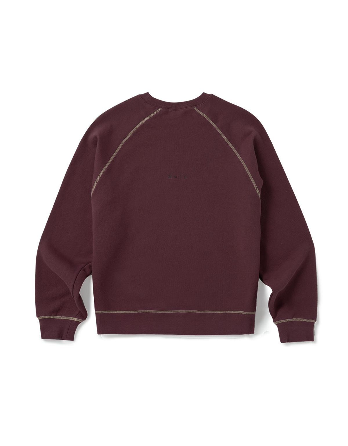 엠엠엘지(MMLG) [Mmlg] BEST STITCH SWEAT (PLUM)