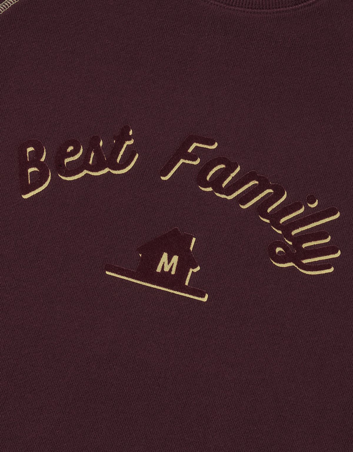 엠엠엘지(MMLG) [Mmlg] BEST STITCH SWEAT (PLUM)