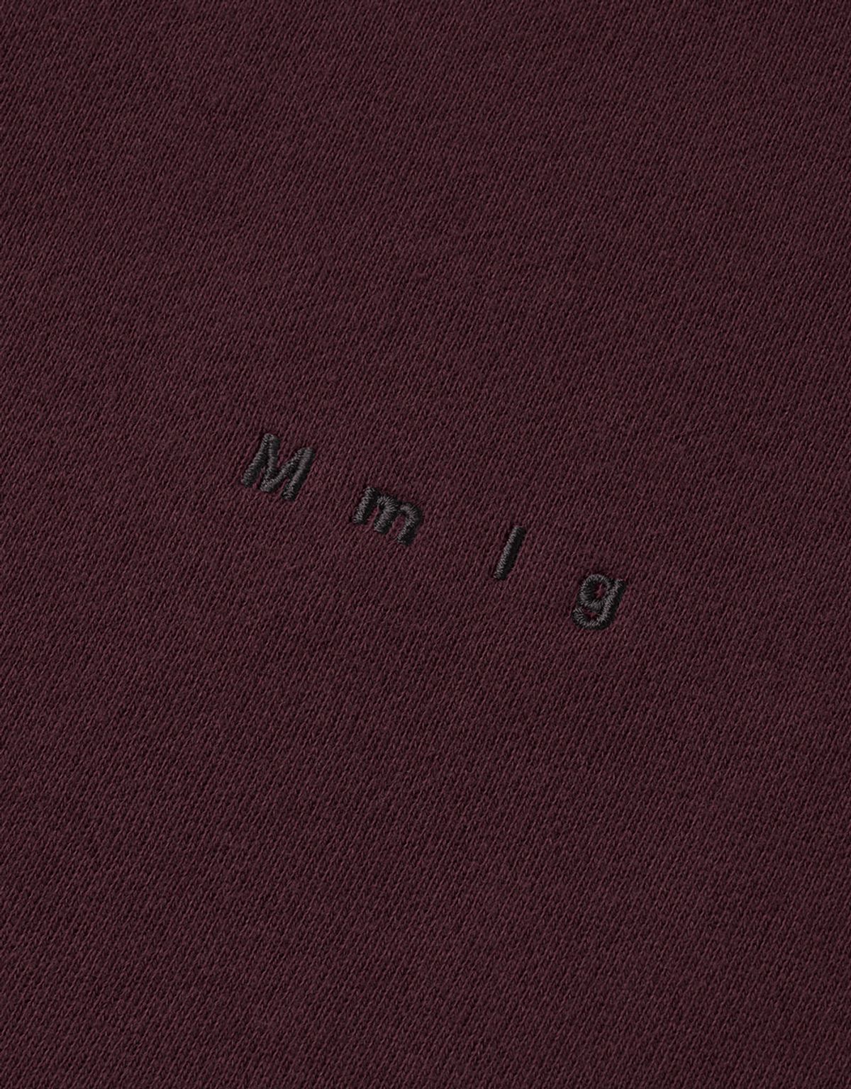 엠엠엘지(MMLG) [Mmlg] BEST STITCH SWEAT (PLUM)