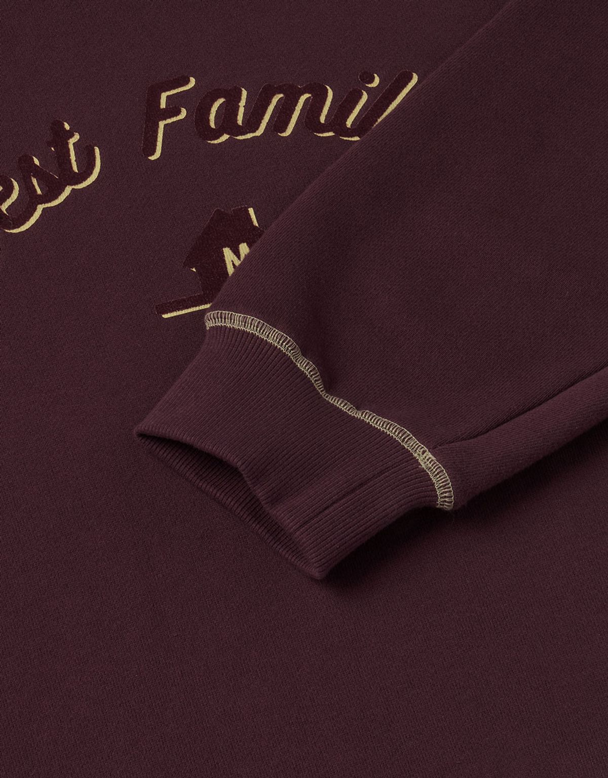 엠엠엘지(MMLG) [Mmlg] BEST STITCH SWEAT (PLUM)
