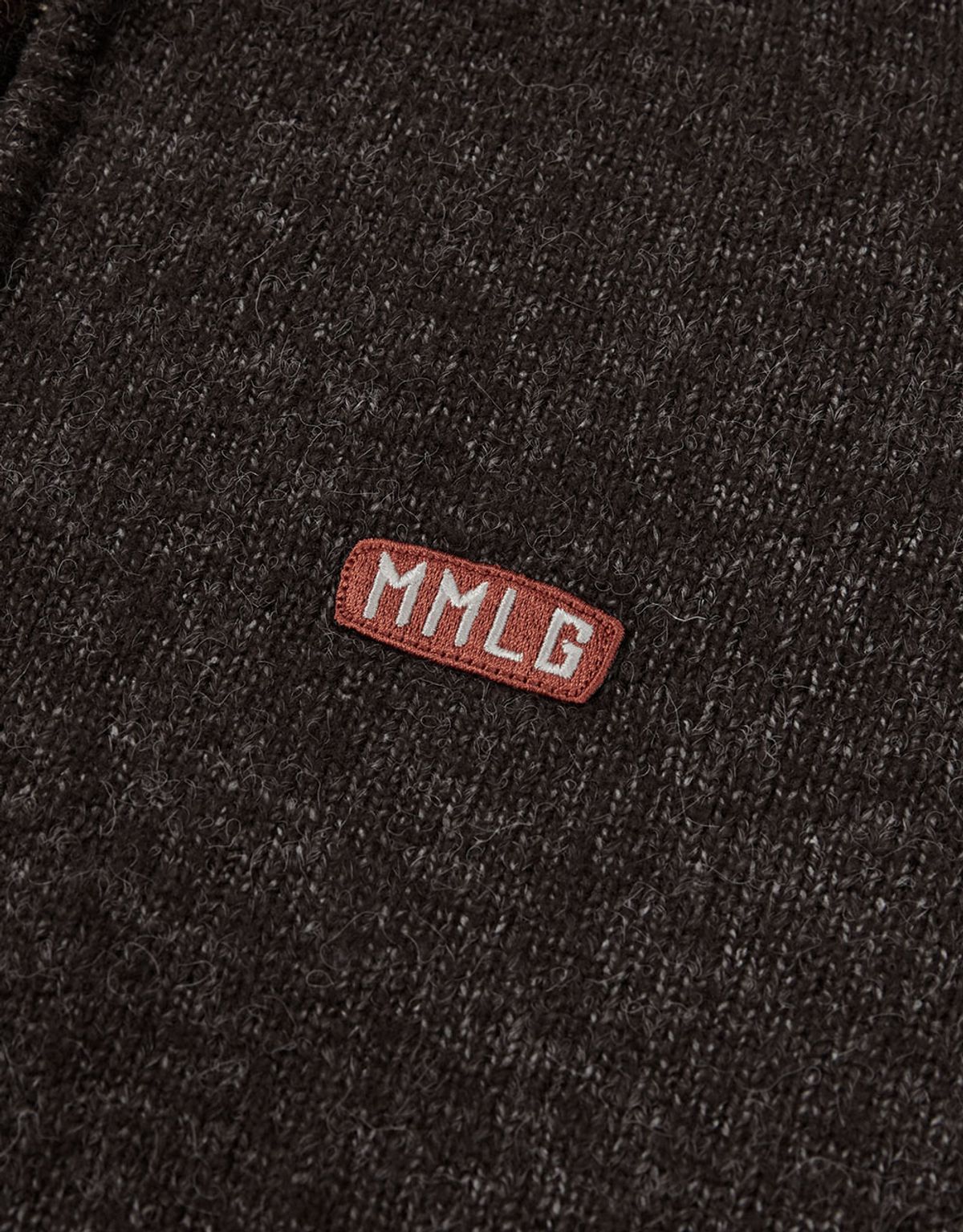 엠엠엘지(MMLG) [Mmlg] MM KNIT HOOD ZIPUP (BROWN)